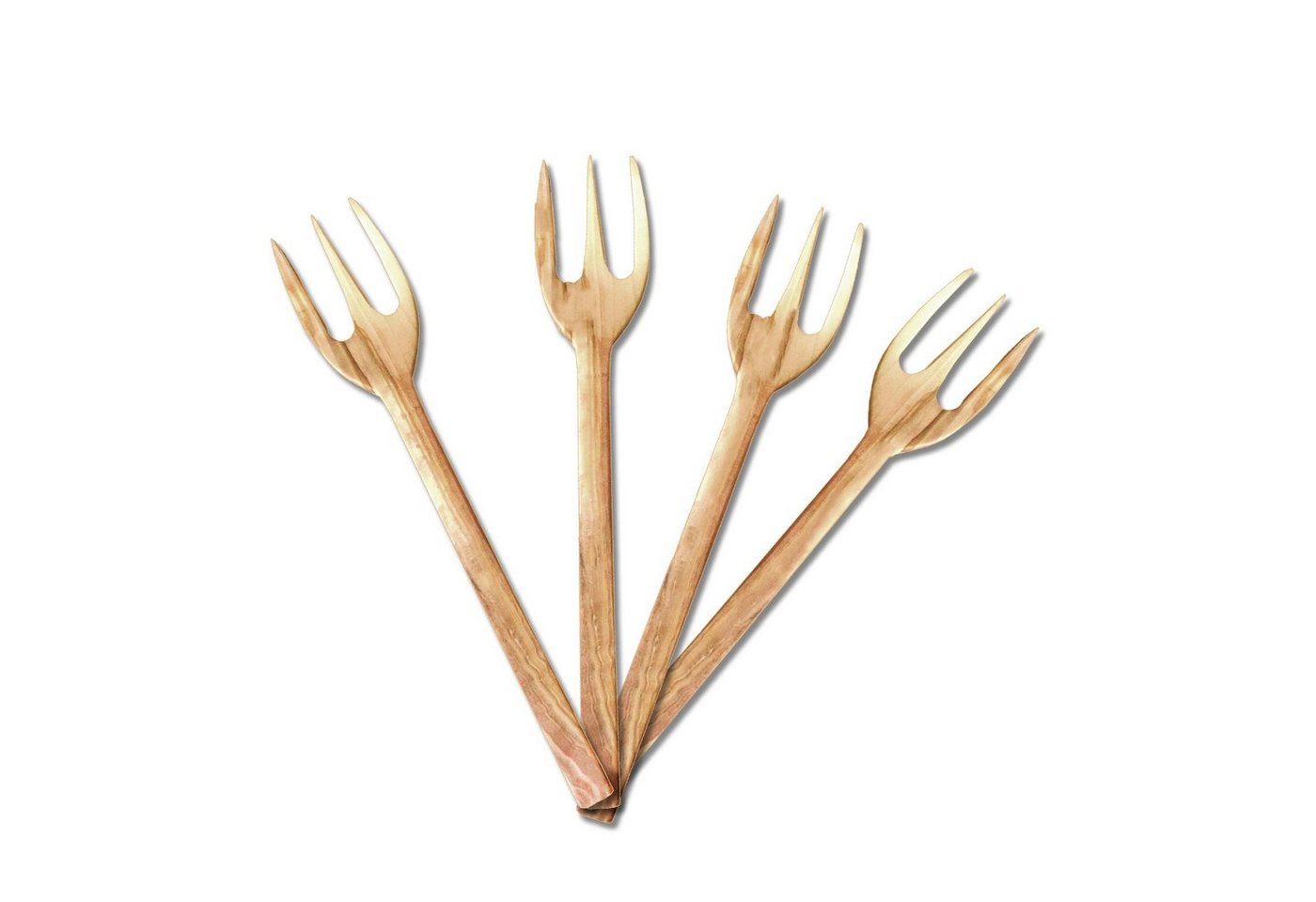 NATUREHOME Besteck-Set Tafelbesteck Besteck-Sets Rustikal Olivenholz (4-tlg), 6 Personen, Olivenholz, Nachhaltig, Leicht, Handarbeit von NATUREHOME