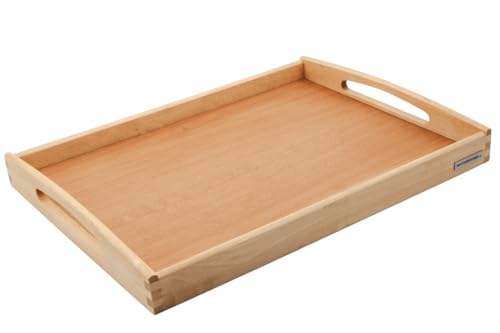 NATUREHOME Holz-Tablett NH-A aus Buchenholz 48x36x5cm Funktionalität und Stil in Perfektion von NATUREHOME