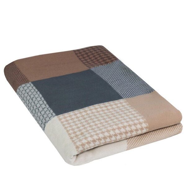 NATUREHOME Kuscheldecke Tagesdecke Jacquard 100% Baumwolle (Bio) Design MATEO 140 x 200 cm von NATUREHOME