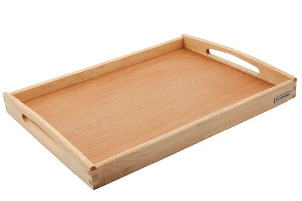 NATUREHOME NH-A Holztablett Buche 48 x 36 x 5 cm von NATUREHOME