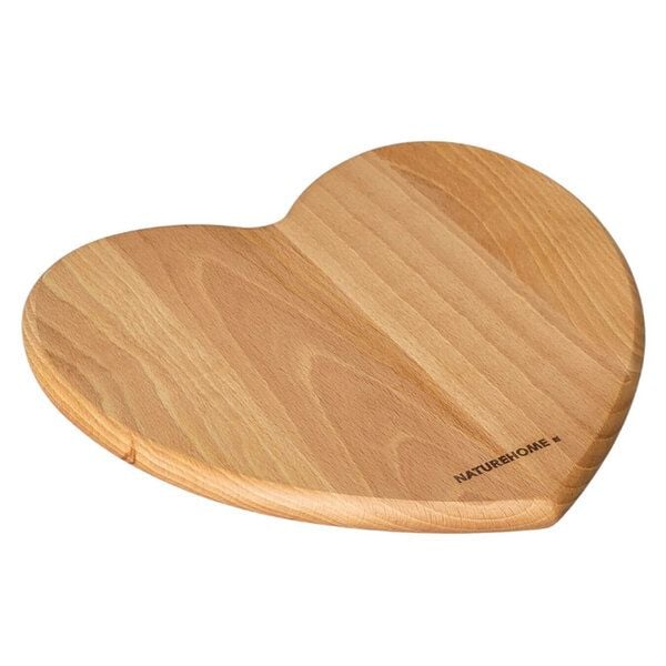 NATUREHOME Schneidebrett Herz Buche 22,5x24x1,5cm NATUREHOME Schneidebrett Herz Buche 22,5x24x1,5cm von NATUREHOME