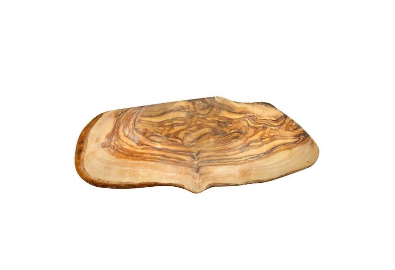 NATUREHOME Schneidebrett Olivenholz Schneidebrett im Naturschnitt versch. Größen, Olivenholz, Handarbeit, Baumschnitt von Oliven-Bäumen von NATUREHOME