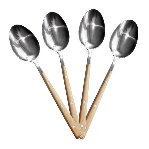 NATUREHOME Tafelbesteck Edelstahl mit Olivenholzgriff Design Handarbeit von NATUREHOME