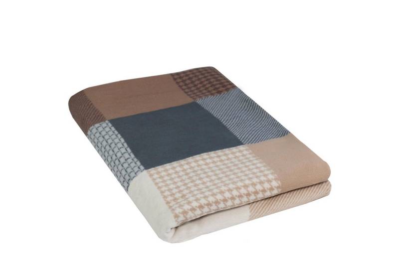 NATUREHOME Tagesdecke Wohndecke MATEO aus Baumwolle (BIO kbA), 140 x 200 cm von NATUREHOME