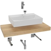 Naturel Hansa Badezimmer-Set mit Unterbauplatte Dolce 100x8x50 cm Halifax-Eiche KSETDO12 Naturel Hansa Badezimmer-Set mit Unterbauplatte Dolce 100x8x50 cm Halifax-Eiche KSETDO12 von NATUREL