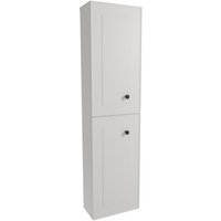 Naturel - Hoher Badezimmerschrank Natural Forli 40x157x20 cm weiß (FORLIV40BI) von NATUREL