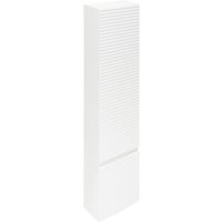 Naturel Hoher Badezimmerschrank Natural Savona 40,2x157x21,7 cm glänzend weiß (SAVONAV40BI) von NATUREL