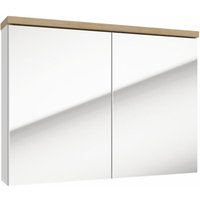 Stilla Spiegelschrank 80x60 cm weiß (STILLAE08001) - Naturel von NATUREL