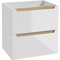 Naturel - Zusätzliches Badezimmermöbel Stilla 60x60x45 cm weiß (STILLAB06005) von NATUREL