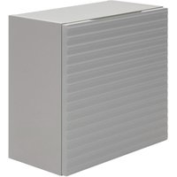 Niedriger Badezimmerschrank Natural Savona 40,2x39,6x21,7 cm mattgrau (SAVONAH40GM) - Naturel von NATUREL