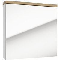 Naturel - Stilla Spiegelschrank 60x60 cm weiß (STILLAE06016) von NATUREL