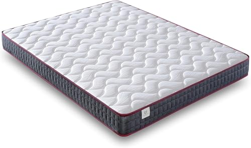 NATURELITS Matratze 80x180 Viskoelastisch Doppelseitig Winter/Sommer. Mittlerer Härtegrad MemorySens. Anpassungsfähig, Hygienisch und Atmungsaktiv. Einzelbett Farbe Granatrot. Modell Moon Höhe 20 cm NATURELITS Matratze 80x180 Viskoelastisch Doppelseitig Winter/Sommer. Mittlerer Härtegrad MemorySens. Anpassungsfähig, Hygienisch und Atmungsaktiv. Einzelbett Farbe Granatrot. Modell Moon Höhe 20 cm von NATURELITS