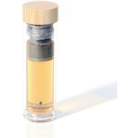 Naturewater - Doppelwandige Teeflasche mit Sieb 400ml Trinkflasche to go aus Glas mit Edelstahl Filter von NATUREWATER