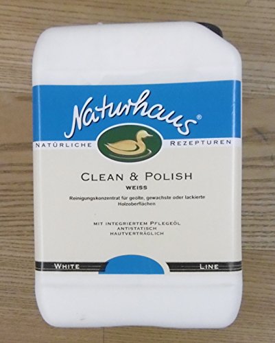 NATURHAUS NATURFARBEN Clean und Polish, 1 Stück, weiß, 3 l von Naturhaus Naturfarben