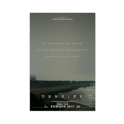 NAUEHG Dunkirk-Poster, Leinwand-Poster, Wandkunst, Dekordruck, Bild Gemälde für Wohnzimmer, Schlafzimmer, Dekoration, 30 x 45 cm NAUEHG Dunkirk-Poster, Leinwand-Poster, Wandkunst, Dekordruck, Bild Gemälde für Wohnzimmer, Schlafzimmer, Dekoration, 30 x 45 cm von NAUEHG