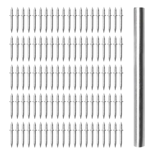 50/100 Stück Doppelkopf-Sockelleisten Faden Nahtloses Nagelband Hülse Nagelmarkierung Metall Manua Spezialwerkzeug Sockelleiste T9I3 50/100 Stück Doppelkopf-Sockelleisten Faden Nahtloses Nagelband Hülse Nagelmarkierung Metall Manua Spezialwerkzeug Sockelleiste T9I3 von NAUXIU