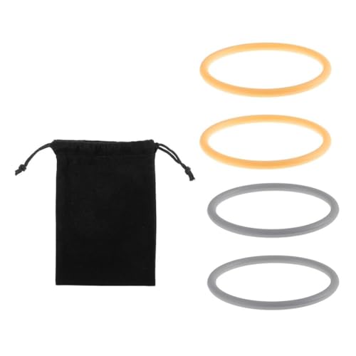 NAUXIU 2 Paar feiner Kniescheiben-Gurt, Basketball, Knie-Kraft, Gurtpolster, elastisches Gelenk, Gummi, fixiertes Patella-Band, Knie, Sport, N5k9, Knieproteseil von NAUXIU