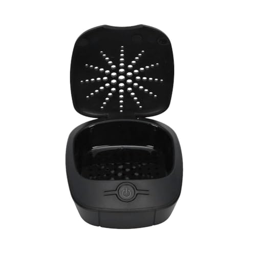 NAUXIU Elektronischer Hörgerätetrockner, tragbare Hörgeräte-Luftentfeuchter, elektrischer Trockner, tragbarer Luftentfeuchter, Trocknungskoffer, USB-Box von NAUXIU