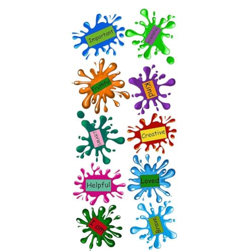 NAUXIU Leinwand hebräisch Englisch Lernposter Alphabet Zahlen Farben Formen Klassenzimmer Wand Kinder Kinderzimmer Druck Dekor Kindergarten Positive Kindergarten Aufkleber Schlafzimmer Spiel Spruch von NAUXIU