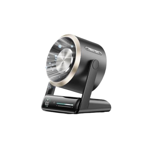 NAUXIU Smart Digital Display Desktop Fan Smart Table Fan Circulator Fans, 100 Table Speeds F Display Digital Quiet Small NAUXIU Smart Digital Display Desktop Fan Smart Table Fan Circulator Fans, 100 Table Speeds F Display Digital Quiet Small von NAUXIU
