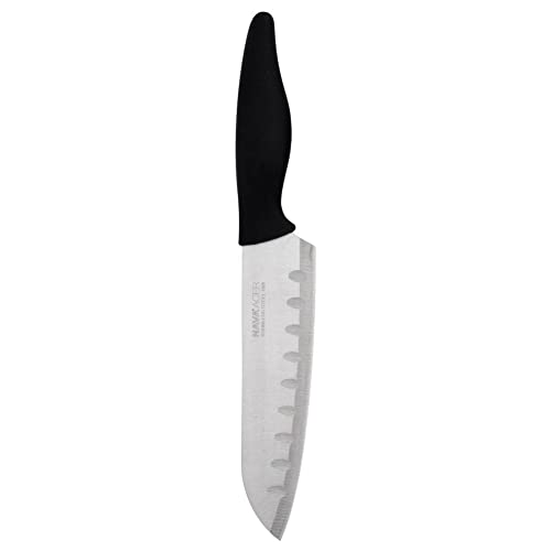 NAVA Küchenmesser SANTOKUMESSER aus Stahl ACER japanisches Messer zum Hacken von Fleisch Kräutern 30 cm von NAVA