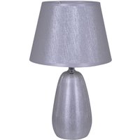 Naeve SIMLY CERAMICS Tischlampe mit rundem konischem Schirm Silber 1xE14 Naeve SIMLY CERAMICS Tischlampe mit rundem konischem Schirm Silber 1xE14 von NAVE