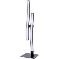 Tischleuchte Beistelllampe Schreibtischlampe LED Metall Schwarz Designlampe von NAVE
