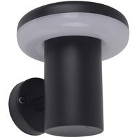 Wandleuchte Außenleuchte Wandlampe Terrassenleuchte IP44 anthrazit 1 flammig LED von NAVE