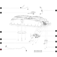 Kabel Übertragung GNSS-Antenne original bluebird Roboter i108E AB12.02.00.0144 von NAVIMOW