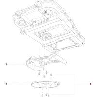 Schraube Mähscheibe M4X12 original bluebird Mähroboter AB.50.0017.47 von NAVIMOW