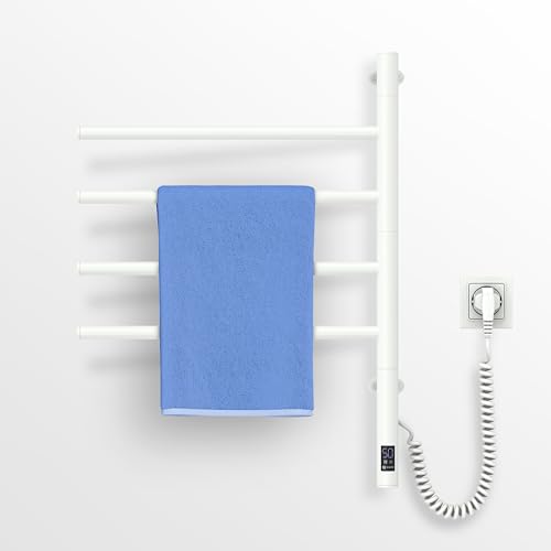 NAVIN Arabesque Elektrischer Handtuchwärmer - Weiß 480x600 Sensorsteuerung 180 Grad drehbare Querstangen für Flexible Konfiguration und beidseitige Orientierung - Stilvolles und praktisches Design NAVIN Arabesque Elektrischer Handtuchwärmer - Weiß 480x600 Sensorsteuerung 180 Grad drehbare Querstangen für Flexible Konfiguration und beidseitige Orientierung - Stilvolles und praktisches Design von NAVIN