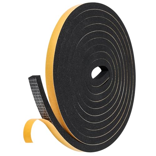 Dichtband Selbstklebend Gummidichtung 12mm x 10mm, NAVK 4m Dichtungsband für Tür Fenster Bad Dusche, Anti Kälte-Wind Lärm und Kollision -Schwarz Dichtband Selbstklebend Gummidichtung 12mm x 10mm, NAVK 4m Dichtungsband für Tür Fenster Bad Dusche, Anti Kälte-Wind Lärm und Kollision -Schwarz von NAVK