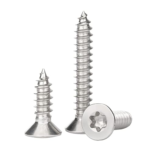 NAVYN M2 M2,6 M3 Edelstahl Senkkopf selbstschneidende Torx-Schraube SS304(M2.6X4 200PCS) von NAVYN