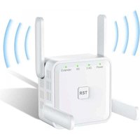 Leistungsstarker 1200 Mbit/s WLAN-Repeater, WLAN-Repeater, Dualband 5 GHz & 2,4 GHz, kompatibel mit AP/Router/Bridge, Ethernet-Anschluss, kompatibel von NAXUNNN
