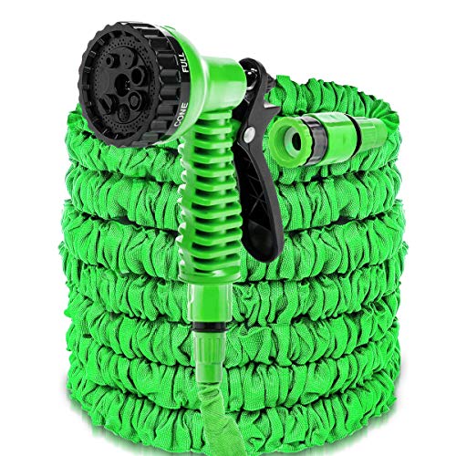 NAmobile Gartenschlauch Dehnbarer Wasserschlauch Flexibel 75 m Wasser Pool Flex Schlauch von NAmobile