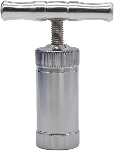 NArra Pollenpresse Werkzeug, T-Griff Pollenkompressor, Tragbare Form für Gewürze Pfeffer, Robuste Handpresse aus Edelstahl mit Geschenkbox von NArra