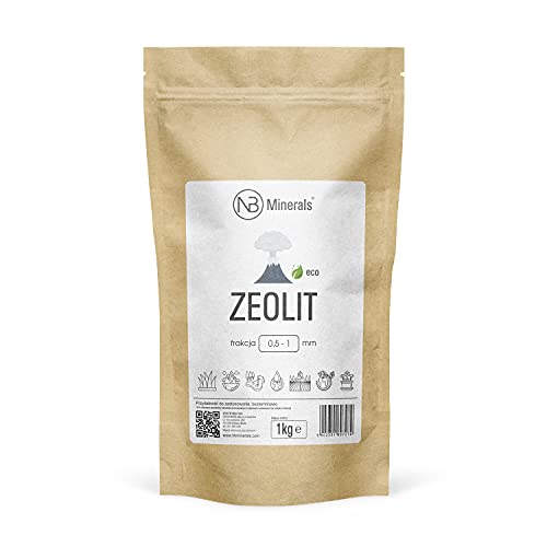 Zeolith 0,5-1 mm Naturprodukt hoher Klinoptilolith Gehalt - 1kg von NB Minerals