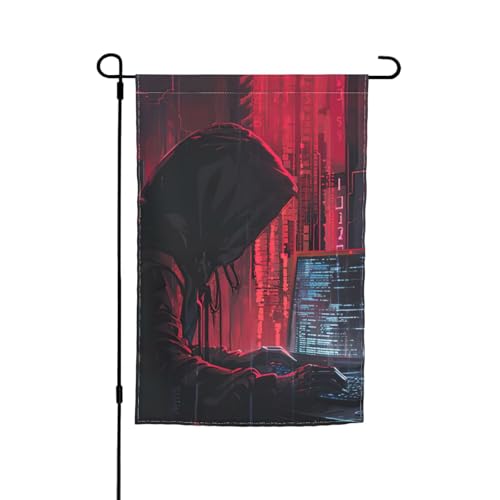 Hacker Attack Print Verschiedene Flaggen Gartenflagge Outdoor Flagge Hofdekoration für Terrasse Veranda oder Rasen Flagge Hacker Attack Print Verschiedene Flaggen Gartenflagge Outdoor Flagge Hofdekoration für Terrasse Veranda oder Rasen Flagge von NBAGHPQ