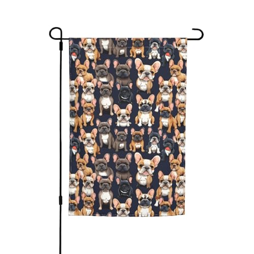 I Love Französische Bulldogge Druck Verschiedene Flaggen Gartenflagge Outdoor Flagge Hofdekoration für Terrasse Veranda oder Rasen Flagge I Love Französische Bulldogge Druck Verschiedene Flaggen Gartenflagge Outdoor Flagge Hofdekoration für Terrasse Veranda oder Rasen Flagge von NBAGHPQ