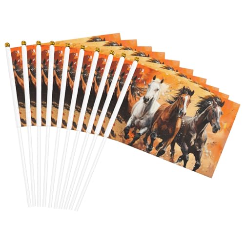 Kunstdruck, Motiv: Pferde, leicht, Parade, Heimdekoration, Events, vielseitig einsetzbar von NBAGHPQ