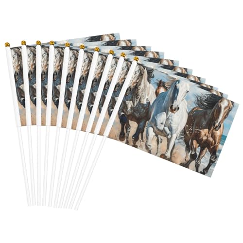 Kunstdruck, Motiv: Pferde, leicht, Parade, Heimdekoration, Events, vielseitig einsetzbar von NBAGHPQ