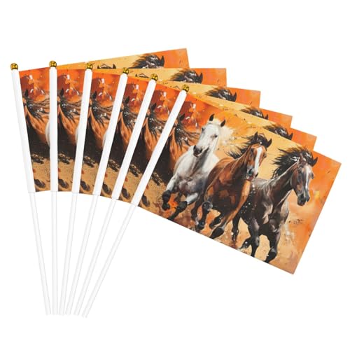 Kunstdruck, Motiv: Pferde, leicht, Parade, Heimdekoration, Events, vielseitig einsetzbar von NBAGHPQ