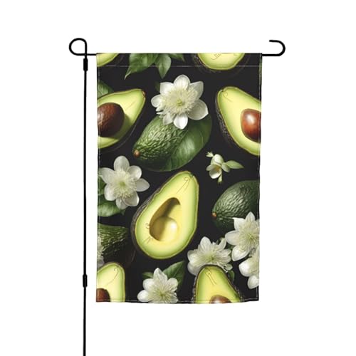 Viele Avocado-Bilder drucken verschiedene Flaggen, Gartenflagge, Outdoor-Flagge, Hofdekoration für Terrasse, Veranda oder Rasenflagge Viele Avocado-Bilder drucken verschiedene Flaggen, Gartenflagge, Outdoor-Flagge, Hofdekoration für Terrasse, Veranda oder Rasenflagge von NBAGHPQ