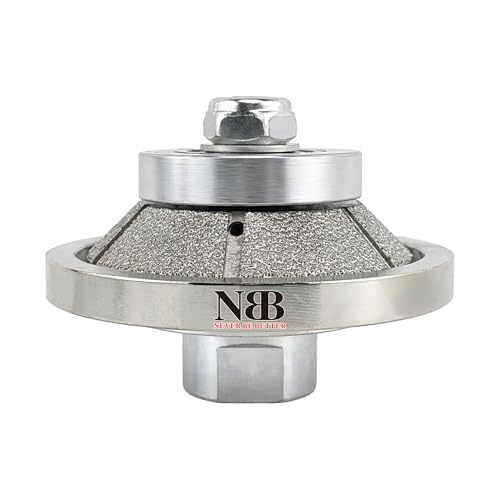 NBB Diamant-Profilscheibe Diamantfräser Fräsbohrer Trennreibahle Profilierungs-Bit für Porzellan Fliesen Keramik Granit Marmor Stein einfach zu verwenden auf Winkelschleifer(Bevel E10) von NBB