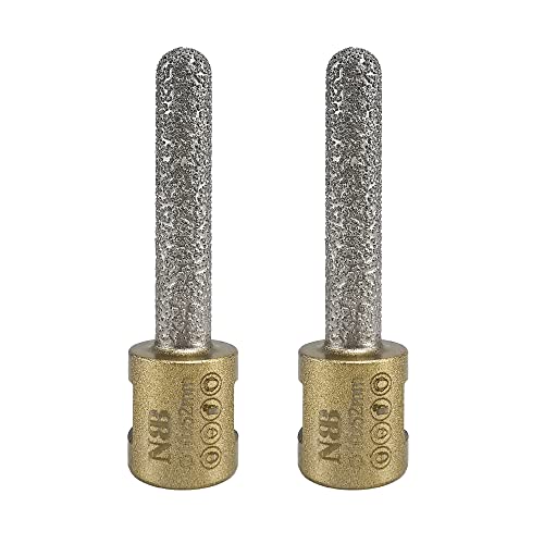 NBB Diamantschneider mit M14; Fingerform; Fasenschneider; Diamant Reibahle Fasfräser zum Vergrößern und Formen eines Lochs in Porzellan, Keramik, Fliesen, Granit, Marmor, nass oder trocken (2, F1052) von NBB