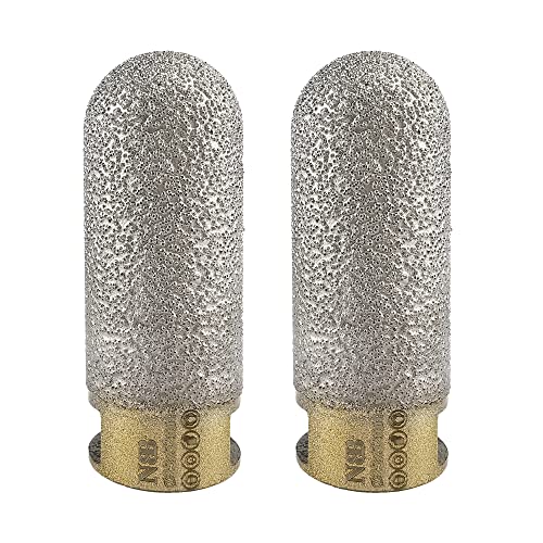 NBB Diamantschneider mit M14; Fingerform; Fasenschneider; Diamant Reibahle Fasfräser zum Vergrößern und Formen eines Lochs in Porzellan, Keramik, Fliesen, Granit, Marmor, nass oder trocken (2, F2552) NBB Diamantschneider mit M14; Fingerform; Fasenschneider; Diamant Reibahle Fasfräser zum Vergrößern und Formen eines Lochs in Porzellan, Keramik, Fliesen, Granit, Marmor, nass oder trocken (2, F2552) von NBB