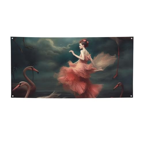 Banner mit Aufschrift "A night of miracles and magic ", Party-Dekor, Hintergrund, Flagge, Geburtstagsparty, Fotografie, Hintergrund, Dekoration, Banner und Schilder, Wanddekoration, Banner von NBCCDVSH