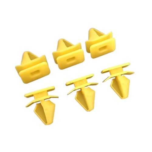 NBCNZCTSAS 20/40 Stücke Auto Radlauf Surround Trim Plank Kotflügel Rahmen Augenbraue Kunststoff Verschluss Clip Niet Fit for Volvo S60 S80 S90 S40 XC60(40 Pieces) von NBCNZCTSAS