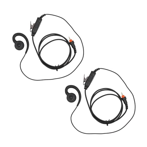 NBCNZCTSAS HKLN4487 HKLN4455 Hörer kompatibel for Motorola CLP1010 CLP1040 CLP1060 CLP446 mit PTT-Mikrofon HKLN4603 Headset(2pc) von NBCNZCTSAS