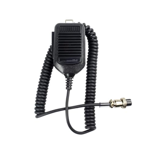 NBCNZCTSAS Lautsprecher-Handmikrofon, Ersatz for Handheld-Lautsprechermikrofon, passend for ICOM HM36 IC-718 IC-775 IC-7200 von NBCNZCTSAS